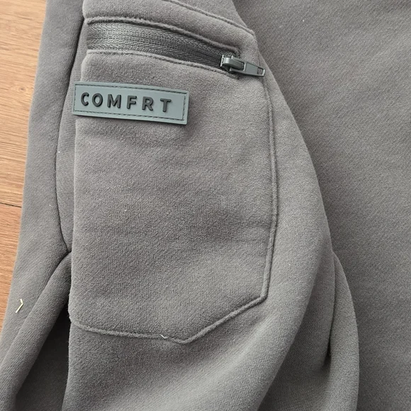 Comfrt Label Unisex Charcoal Utility Hoodie - Picture 2 of 8